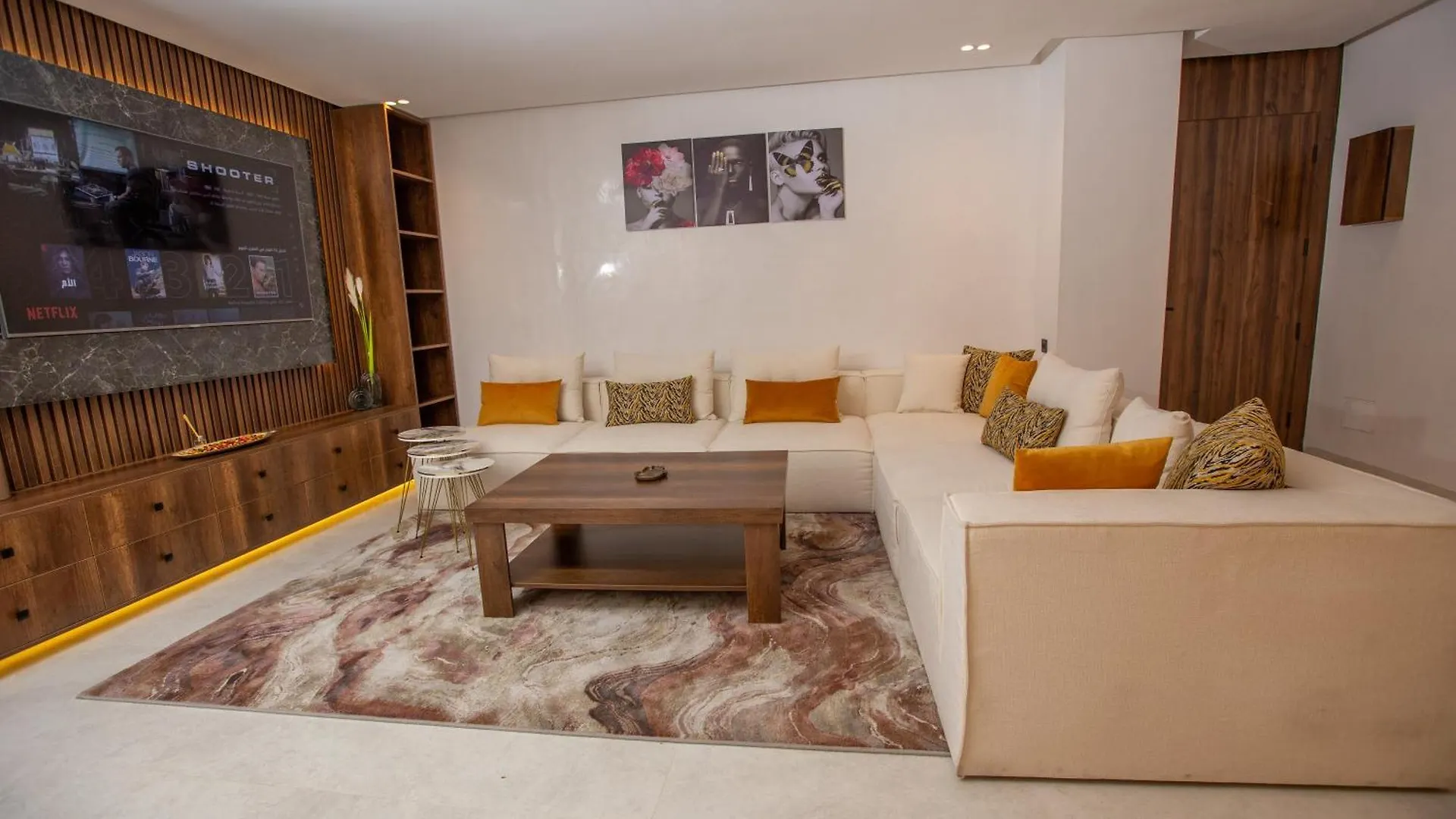 Elegance Et Prestige A Gueliz Appartement 3 Chambres Marrakesh